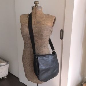 Rugby North America M0851 leather flap crossbody